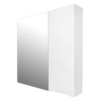 Loranto CS00086968 Santorini Зеркальный шкаф 70х70 см, белый глянцевый купить  в интернет-магазине Сквирел
