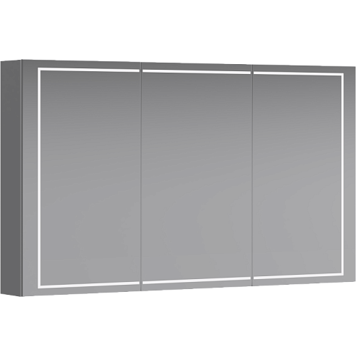 Aqwella SLX0412 Simplex Зеркальный шкаф 120х70 см с сенсорным выключателем и регулятором освещенности, белый купить  в интернет-магазине Сквирел