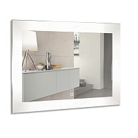 Azario ФР-00001040 Норма Зеркало подвесное, с подсветкой, 80х60 см, белое купить  в интернет-магазине Сквирел