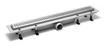 Plastbrno SZA1850 Design 1 Сливной канал комбинированный, решетка из нержавеющей стали, L = 850, серый