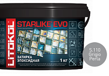 Эпоксидная затирка Litokol STARLIKE EVO S110 (1кг) GRIGIO PERLA