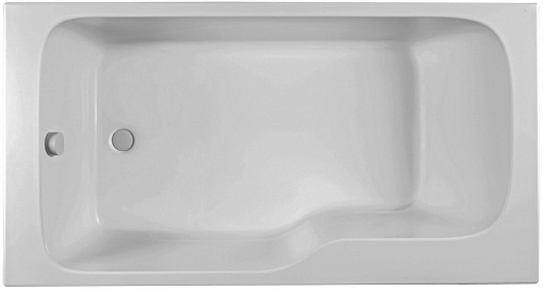 Jacob Delafon E6D066L-00 BAIN-DOUCHE MALICE Акриловая ванна 160х85 см левая, белая