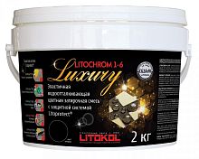 Litokol LITOCHROM1-6 LUXURY C00 (2кг) Цементная затирка, цвет Белый