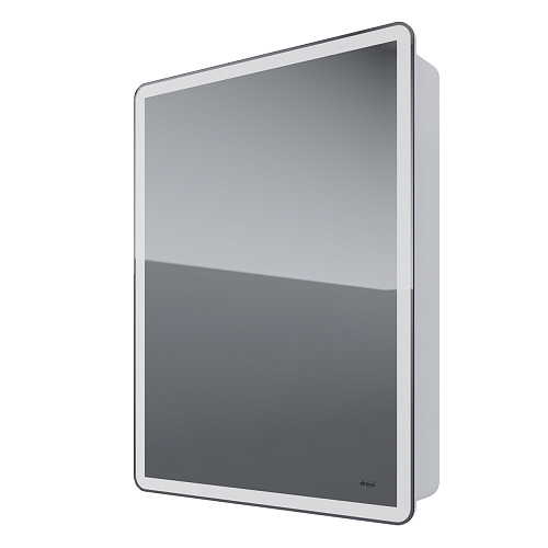 Dreja 99.9032 Point Шкаф зеркальный 60х80 см, инфракрасный выключатель/LED-подстветка, белый купить  в интернет-магазине Сквирел