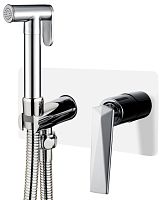 Boheme 377-W Venturo Гигиенический душ со смесителем, белый/хром
