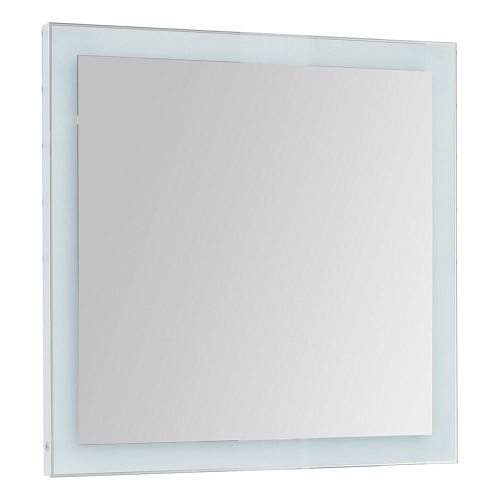Dreja 77.9012W Kvadro Зеркало, 80x85 см, инфракрасный выключатель/LED-подсветка, белое купить  в интернет-магазине Сквирел