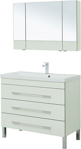 Aquanet 00287655 Верона Комплект мебели для ванной комнаты, белый купить  в интернет-магазине Сквирел