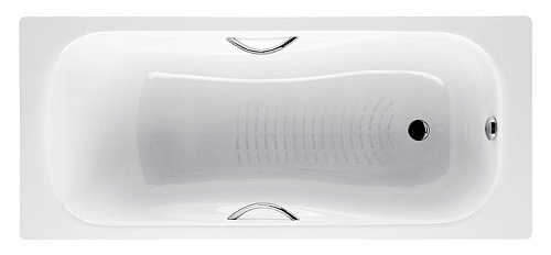 Roca 2202.E.000.0 Princess N Стальная ванна 170х75 см с отверстиями под ручки, белая снято с производства