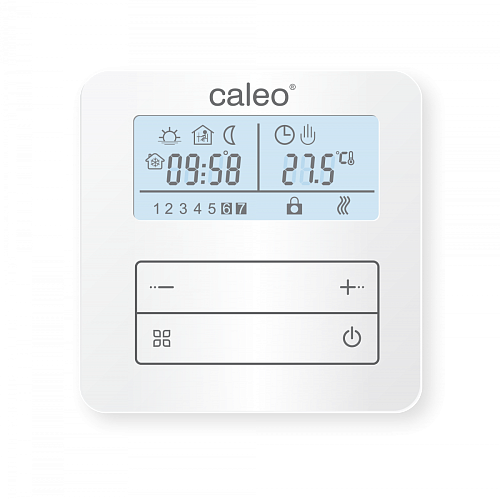 Терморегулятор CALEO С950, накладной, цифровой, программируемый, 3,5 кВт