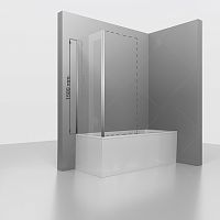 RGW 04225275-51 Screens Z-52 Боковая панель 150 см для душевой двери, профиль хром