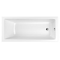 WHITECROSS 0111.130070.100 Wave Slim Акриловая ванна 130х70 см, белая