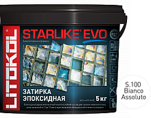 Эпоксидная затирка Litokol STARLIKE EVO S100 (5кг) Bianco Assoluto