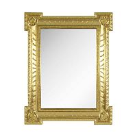 Migliore 26528 Зеркало прямоугольное 91х71х5 см, золото сусальное купить  в интернет-магазине Сквирел