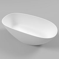 WHITECROSS 0204.160075.200 Onyx Ванна из искусственного камня 160х75 см, белая