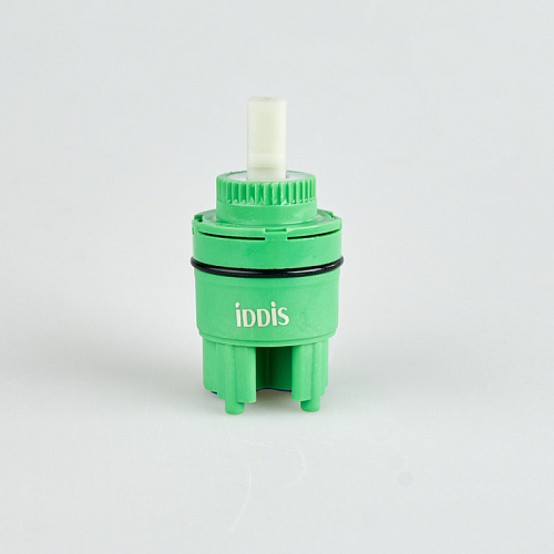 IDDIS, 999C35H1SM Optima Home Картридж для смесителя, 35 мм, с ножками, с верхним уплотнителем, зеленый