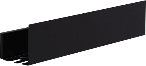 Aquanet 00274182 Магнум Настенная полка, 12х60 см, черная купить в интернет-магазине Сквирел