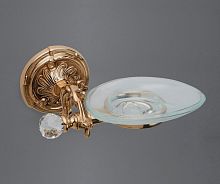 Art & Max Barocco Crystal AM-1786-Br-C мыльница подвесная керамика barocco crystal бронза
