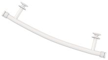 Сунержа 30-2011-0370 Полка выгнутая (L - 370 мм) н/ж для ДР Сунержа, матовый белый