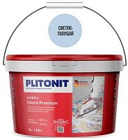 Plitonit COLORIT Premium (светло-голубая) -2  Цементная затирка