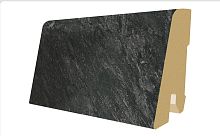 Egger Eggerprocomfort+ EPC023 Камень Адолари чёрный, Плинтус для пробкового покрытия