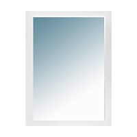 Azario CS00060522 Elegant Зеркало подвесное, с подсветкой, 75х90 см, белое купить  в интернет-магазине Сквирел