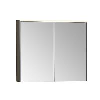 Vitra 66912 Core Зеркальный шкафчик 100х70 см, с подсветкой, антрацит купить  в интернет-магазине Сквирел