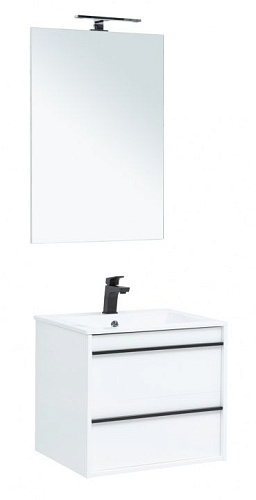 Aquanet 00271951 Lino Комплект мебели для ванной комнаты, белый купить  в интернет-магазине Сквирел