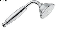 Cezares CZR-U-D1FC-01-M Ручной душ, ручка металлическая, исполнение хром