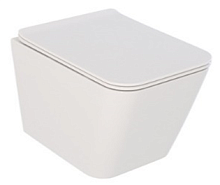 Sole CUB11SC4 Cube Унитаз подвесной с крышкой Soft-close, белый