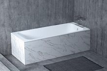 Salini 102022M ORLANDO Встраиваемая ванна 180х80 см, материал S-Stone - матовая