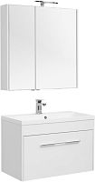 Aquanet 00287685 Августа Комплект мебели для ванной комнаты, белый купить  в интернет-магазине Сквирел