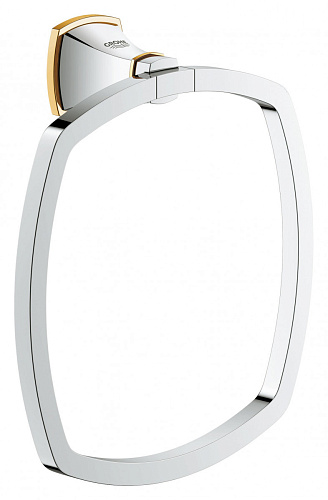 Grohe Grandera 40630IG0 кольцо для полотенца , хром-золото купить в интернет-магазине Сквирел