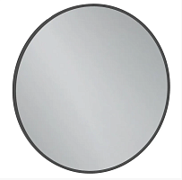 Jacob Delafon EB1268-S17 Nona Круглое зеркало D90 см, серый антрацит