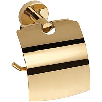 Bemeta 161112010 Brilo Держатель для туалетной бумаги с крышкой, золото купить  в интернет-магазине Сквирел