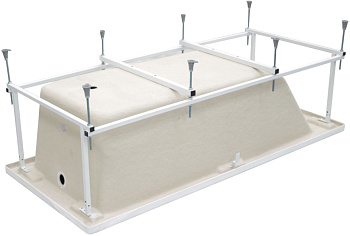 Roca ZRU9302974 GENOVA-N Монтажный набор для ванны 160х70 см