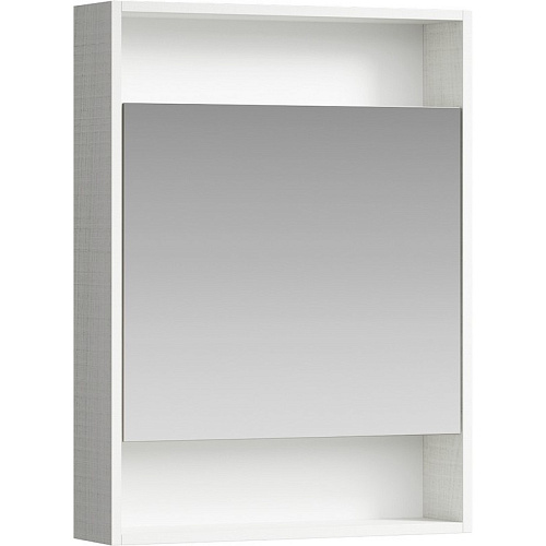 Aqwella SIT0406DK City Зеркальный шкаф 60х80 см, дуб канадский купить  в интернет-магазине Сквирел