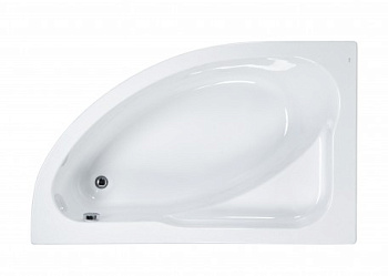 Roca ZRU9302997 WELNA Акриловая ванна ассиметричная 160х100 см левая, белая