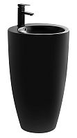 Azario AZ-311MB Comella Раковина напольная, 50х50 см, черная