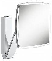 Keuco 17613019004 iLook_move Косметическое зеркало с подсветкой, 20 см, хром купить  в интернет-магазине Сквирел