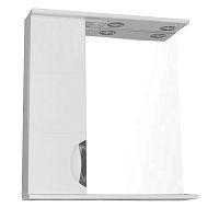 Loranto CS00024779 Стиль Зеркальный шкаф, 60х82 см, белый купить  в интернет-магазине Сквирел