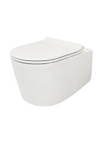 Creo ceramique COMBO-RE1100R с RE1001T Rennes 2.0 Унитаз подвесной 37х55 см, белый