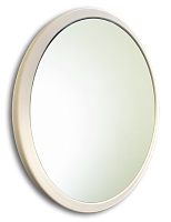 Aquanika AQM5050RU139 METALLICA Зеркало 50 см: без подсветки, металлическая рама, белый купить  в интернет-магазине Сквирел