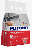Plitonit В усиленный армирующими волокнами -5 Клей на цементной основе