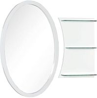 Aquanet 00212365 Опера Зеркало с подсветкой, 70х110 см, белое