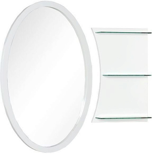 Aquanet 00212365 Опера Зеркало с подсветкой, 70х110 см, белое купить  в интернет-магазине Сквирел
