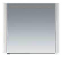 AM.PM M30MCR0801WG Sensation, Зеркальный шкаф, правый, 80х70 см, с подсветкой, белый глянец