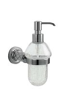 Boheme 10912-CR Murano Диспенсер для жидкого мыла, настенный, хром купить  в интернет-магазине Сквирел