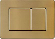 Boheme 650-MG Uno Кнопка для инсталляции двойная, золото матовое
