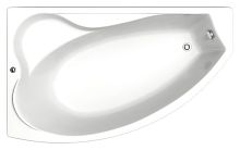 BAS В 00027 Николь Ванна акриловая без гидромассажа 170х100 см, белая