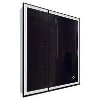 Azario CS00075843 Minio Зеркальный шкаф подвесной, с подсветкой, 70х80 см, белый